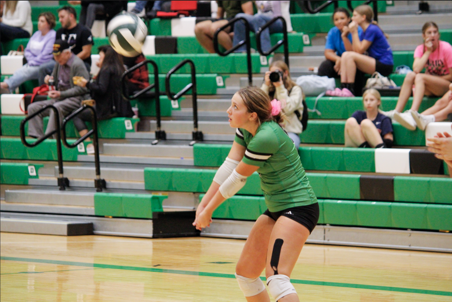 Varsity and JV volleyball (Photos by Delainey Stephenson)